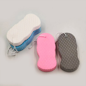 Éponge de bain 3D pour bébé, éponge de bain tridimensionnelle à motif écailles de poisson pour le bain des nourrissons. - Product Image 4