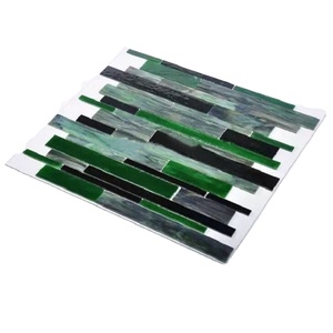 Bande rétro transparents pour mur de douche, rétro-projection pour doigts, cuisine, Bar, hôtel, couleur mixte, carreaux en mosaïque <span class=keywords><strong>Wanda</strong></span> - Product Image 1