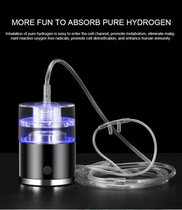 OEM Portable 380ML <span class=keywords><strong>Rechargeable</strong></span> Riche En Hydrogène <span class=keywords><strong>Bouteille</strong></span> D'eau Alcaline 3 Minutes Ioniseur SPE PEM En Alliage De Zinc Fond Verre Matériel - Product Image 4
