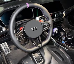 Volante Deportivo de Fibra de Carbono Personalizado YZ con Calefacción M6 para BMW M3 G80 M4 G82 M5 F90 M8 X3m X4m X5m X6m G30 G20 G05 - Product Image 3