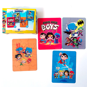 ชุดเกมกระดานจิ๊กซอว์ 3 in 1 แบบกำหนดเอง ของเล่นเสริมพัฒนาการแบบมอนเตสซอรี่ 3 มิติ ทำจากกระดาษ สำหรับเด็กชายและเด็กหญิง - Product Image 2