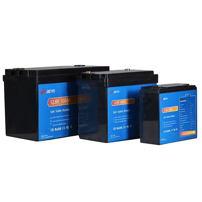 12 V 200Ah 12 V Volt 100 120 150 250 400 Ah Amp Cycle profond Agm Batteries d'énergie solaire centrale électrique portable lifepo4