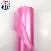 HTY feuilles de couleur nacrée, feuilles d'estampage à chaud de qualité pour papier et plastique pour papier plastique Textile Tshirt