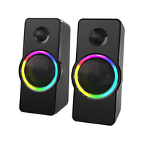 Lampu Led Rgb Elektronik Usb 2.0, Speaker Bluetooth Portabel Komputer Aksesori Gaming Audio Bertenaga Pc
