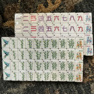 Mahjong américain de luxe sculpté en acrylique, 4 couches, modèle <span class=keywords><strong>Leti</strong></span>, vente en gros directe d'usine, 160 tuiles de Mahjong américain - Product Image 6