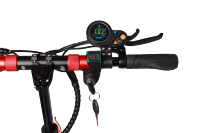 Nouveau design de scooter 800W 48V 15AH N9 65KM/H en alliage d'aluminium, double moteur, étanche, pliable, scooter électrique à deux roues