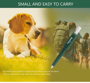 2024 alta calidad nuevo diseño logotipo personalizado gato garrapata Twister perro mascota removedor de garrapatas pluma herramienta de desparasitación de mascotas - Product Image 6