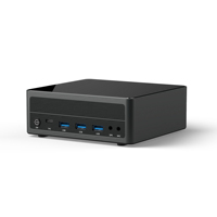 Mini PC Compacto AMD Ryzen 7 7840H 8C16T, 16GB DDR5 NVMe SSD Radeon 780M, Win11 Linux, Computadora de Escritorio Pequeña para Negocios y Oficina