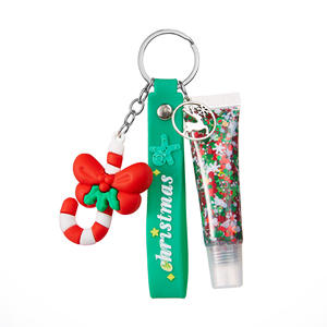 Clear Tubes Sombra <span class=keywords><strong>de</strong></span> ojos Labio <span class=keywords><strong>Uñas</strong></span> Maquillaje Festival Fiesta Brillo Gel Lentejuelas Personalizado Navidad Cara Cuerpo Brillo Gel para el cabello Llavero - Product Image 6