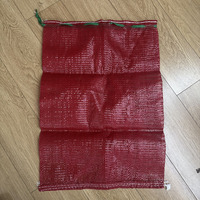 Sacs en filet tissé tubulaire Leno en PP avec cordon de serrage pour l'emballage de 25 kg d'oignons, de choux, de carottes et de pommes de terre, 50 kg