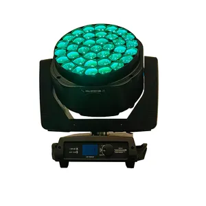 Super Stage Luz 37*40W LED Lavagem Beam Moving Head 4 em 1 Zoom olho de abelha K25