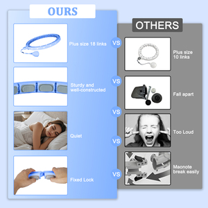 Hot Bán Có Thể Điều Chỉnh Tập Thể Dục Trọng Thông Minh Trọng Hoop Có Thể Tháo Rời Thông Minh Vòng Tròn Hoop Cho Tập Thể Dục - Product Image 3