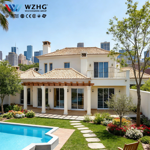 Structures en acier léger conformes aux normes australiennes et néo-zélandaises, construction préfabriquée en acier, villa moderne, maison de luxe - Product Image 1