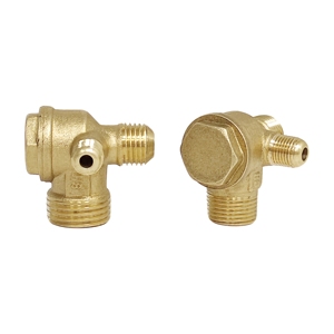 Válvula de Retención Roscada de Latón de 3 Puertos para Compresor de Aire, Repuesto de 10*16*20mm, Accesorio Resistente a la Corrosión - Product Image 1
