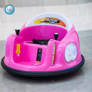 Fábrica Azul Rojo blanco amarillo 6V paseo en coche de parachoques eléctrico para niños pequeños juguete eléctrico 360 zona de giro parachoques niños coche de parachoques - Product Image 2