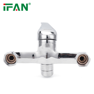 Euroclima Vòi trộn bồn rửa nhà bếp 1 tay gắn tường mạ crôm Hợp kim kẽm hiện đại cổ dài thương mại với xoay 360 độ - Product Image 2