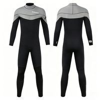 Combinaison de surf intégrale pour homme, couleur personnalisée, respirante, avec fermeture éclair sur la poitrine, manches longues, super extensible, thermique, coutures invisibles