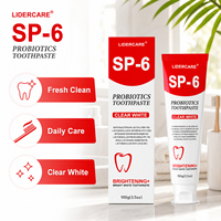 Dentifrice Probiotique SP6 Nettoyage en Profondeur Élimine les Taches Jaunes Blanchiment Dentaire Efficace 100g