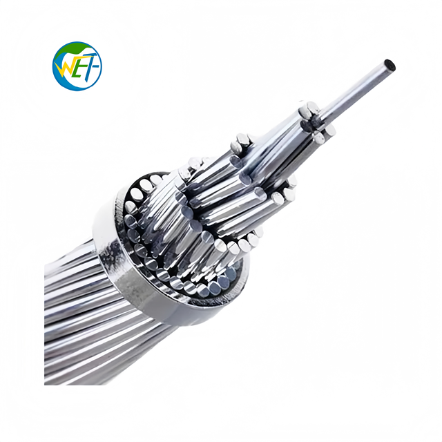 Gopher ACSR Conductor 25mm² 7-Strand Aluminum Steel Reinforced Wire 9.61kN ASTM B232 for Overhead Power Transmission Line