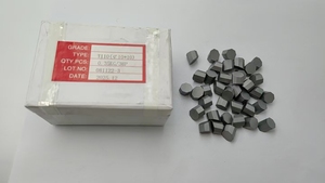 เม็ดมีดเซรามิกแบบซินเทอร์ K10/K20 สำหรับเครื่องมือขุดเจาะเหมืองและขุดเจาะน้ำมัน ขนาด 10*10 มม. แบบซินเทอร์ B - Product Image 2