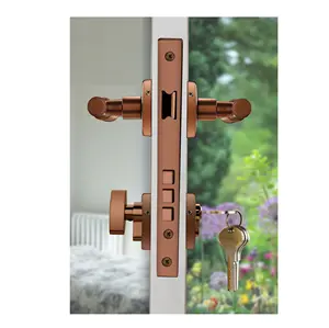Export Quality Modern Bedroom Furniture Gate Lock Door Lever Handle from Indian Supplier at Bulk Price