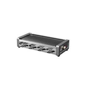 Grill électrique AUX pour intérieur et extérieur, plaque de cuisson antiadhésive 49A37-B, cuisson sans fumée pour usage domestique - Product Image 1