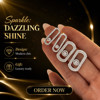 Boucles d'oreilles ovales en platine PT950, diamant de laboratoire sélectionné, couleur D, clarté cristalline, qualité vérifiable par les experts, design unique
