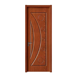 WPC Puertas interiores de madera Fábrica de puertas chinas Tablero impermeable + Película de PVC La elegancia antitermitas cumple con la durabilidad - Product Image 5