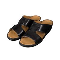 Sandalias Árabes SHIKOL de Cuero Genuino Premium para Hombre, con Logotipo Personalizado, Sandalias Tradicionales Árabes de Punta Abierta, Fabricante