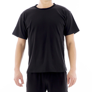 เสื้อยืดป้องกันรังสี EMF EMI RF ป้องกันคลื่นแม่เหล็กไฟฟ้า สำหรับทุกเพศทุกวัย น้ำหนัก 180 กรัม ผ้าถักย้อมเส้นด้ายสีเงิน  แบบลำลอง - Product Image 2