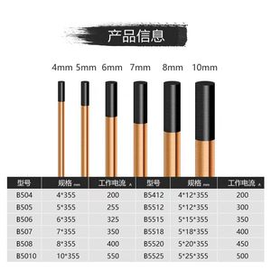 แท่งกราไฟต์เคลือบทองแดง Levin Carbon Arc Gouging Rod 6810 มม. สำหรับซ่อมแซมแผ่นโลหะ งานเชื่อมไฟฟ้ากระแสตรงและกระแสสลับ - Product Image 2