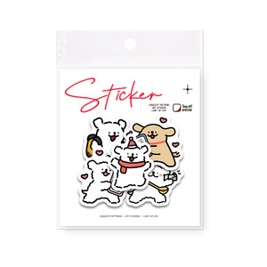 WOWEI 60 pz cartone animato vinile autoadesivo impermeabile cucciolo <span class=keywords><strong>adesivi</strong></span> in PVC capibara adesivo decorazione per la casa con stampa Offset - Product Image 6