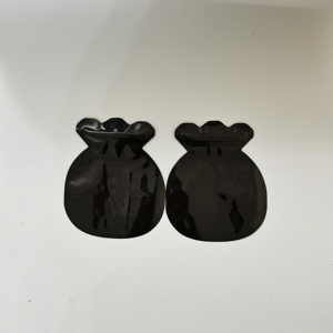 100 PCS/Lot Black Color Small Size Plastic Zipper Bags for Candy Packaging - Product Image 2