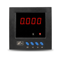 Medidor de Energía Digital LED Monofásico de Voltaje y Corriente Ydkz SEM9220 72x72mm Clase 0.5 RS485 Modbus-RTU