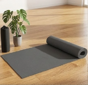 Esterilla de Yoga Gruesa y Acolchada de Espuma TPE de 10 mm, Ligera y Portátil, para Ejercicios de Fitness, con Superficie Flexible Antideslizante - Product Image 5