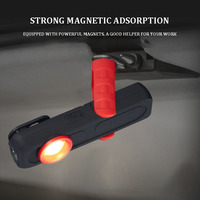 Outils de réparation de voiture Lampe de finition de peinture de voiture 500LM 2400mAh Scan Swirl Magnetic Grip Multifunction Auto Repair Working Lights