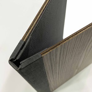 Portamenús de Madera con Tapa Dura al por Mayor, Portamenús de Madera Personalizado de 2 Caras con 4 Esquinas Fijas, Folleto Portamenús - Product Image 5