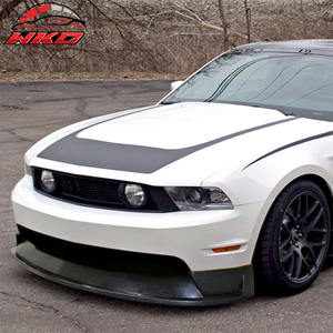 Compatible con Ford Mustang 10-12 GT V8 Estilo ST, alerón delantero sin pintar - Accesorio exterior de poliuretano de alta calidad - Product Image 2