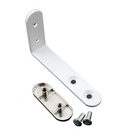 Pince de fixation Yisheng en fer pour cloison de bureau en forme de L, support de fixation pour écran de poste de travail, séparateur de bureau, support de mobilier de bureau