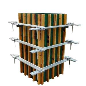 Sistema de Encofrado de Muro Cortante de Alta Calidad para Materiales de Construcción, Abrazadera de Columna Ajustable para Columnas Cuadradas de Construcción - Product Image 2