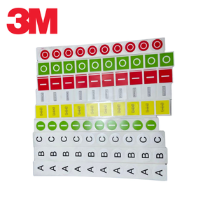 Etiqueta de Vinilo 3M Scotchcal 2008 UL 969, Etiqueta Personalizada para Paneles Eléctricos, Etiqueta de Identificación de Seguridad - Product Image 1