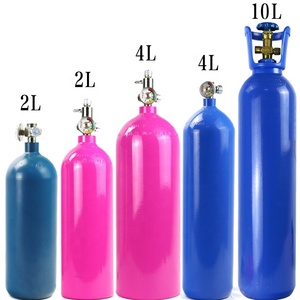 Bombola di Ossigeno Vuota per Uso Medico in Acciaio da 7M3, 10, 40, 50 Litri, 40L, 50L, 150 Bar, in Alluminio, da 0.4L a 80L - Product Image 2