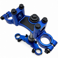 Piezas Delanteras Personalizadas para Motocicleta, Abrazadera Triple Premium, Mecanizada por CNC en Acero Inoxidable para Mayor Estabilidad de Manejo