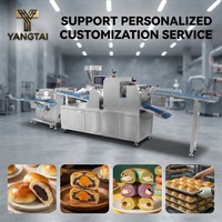 Machine électrique automatique de formage et d'étalage de pâte à épaisseur uniforme pour pain, baozi, pain vapeur, pâtisserie, multi-usages, pour boulangerie, nouvelle génération