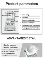 Machine de filtration d'huile de cuisson pour restaurant / Machine de filtration d'huile de cuisson pour petites entreprises
