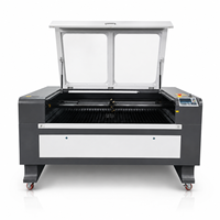 1390 Machine de gravure laser 100W 130W 150W Machine de découpe haute puissance pour cuir de bois PVC acrylique non métallique.
