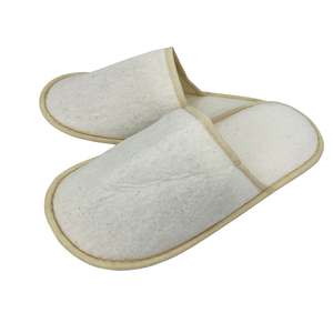 Chaussons de spa jetables personnalisés avec logo, <span class=keywords><strong>éco</strong></span>logiques, biodégradables, doux, antidérapants, à bout fermé, pour invités - Product Image 2
