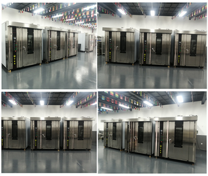 เตาอบไฟฟ้า32ถาดเตาอบแบบหมุนสำหรับขนมปังเบอร์เกอร์ทำผลไม้ข้าวโพด - Product Image 4