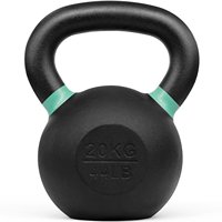 Kettlebell de musculation en fonte personnalisable, gravé KG LB, pour yoga et fitness, 4kg 16kg 20kg 48kg
