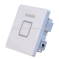 Interrupteur variateur 240V pour éclairage LED, interrupteur tactile 150W 1 Gang 1 Voie, contrôle intelligent, matériau ABS durable